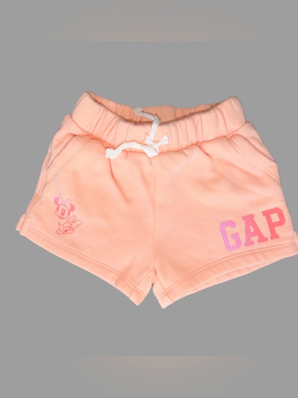 Baby Gap Logo Shorts Bundle | 3 Pairs | Toddler Girl | 12-18 Months | Like New - Picture 5 of 5